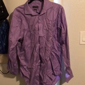 Calvin Klein purple dress shirt